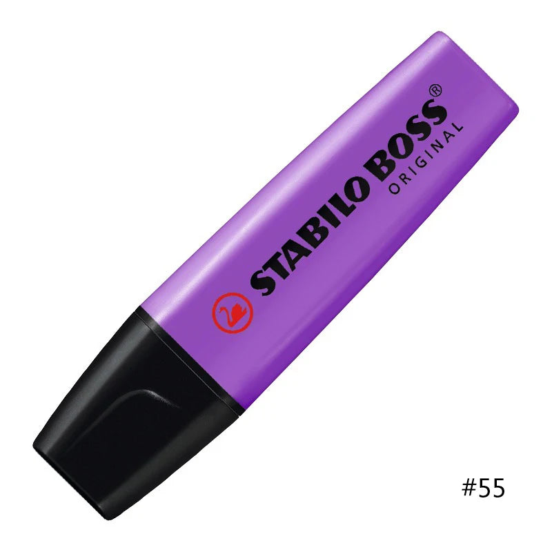 1pcs German Stabilo Highlighter 70 BOSS Children Use Color Markers To Highlight Key Points Large Capacity Kawaii School Supplies