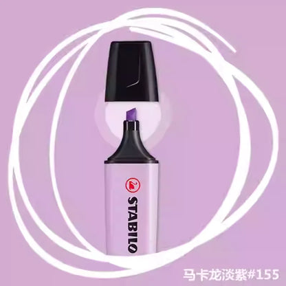1pcs German Stabilo Highlighter 70 BOSS Children Use Color Markers To Highlight Key Points Large Capacity Kawaii School Supplies