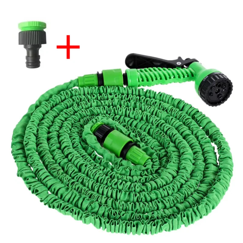 retractable magic hose, high-pressure car washing device, water gun, household garden watering hose, garden water
