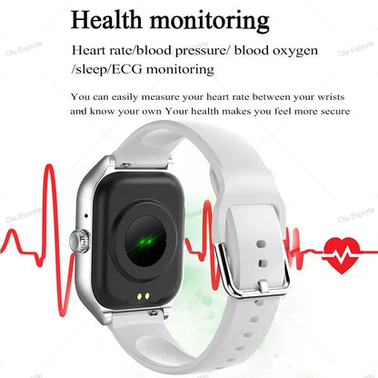 New Smart Watch For Xiaoni Watches 1.83-inch HD Display Bluetooth Call Message Alert Music Sports Mode Smartwatch Men Women Gift