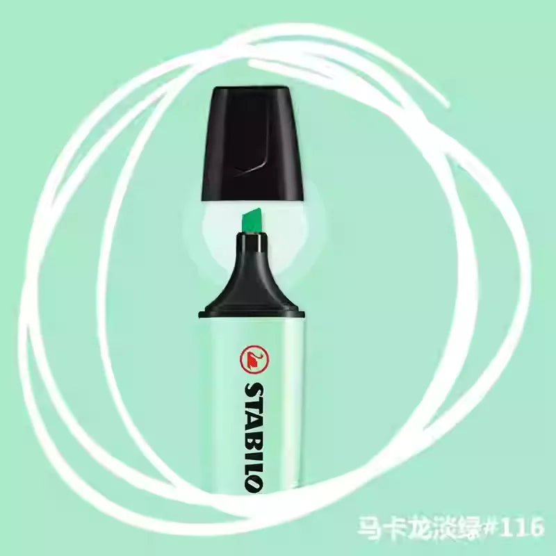 1pcs German Stabilo Highlighter 70 BOSS Children Use Color Markers To Highlight Key Points Large Capacity Kawaii School Supplies