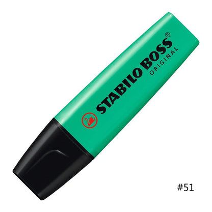 1pcs German Stabilo Highlighter 70 BOSS Children Use Color Markers To Highlight Key Points Large Capacity Kawaii School Supplies