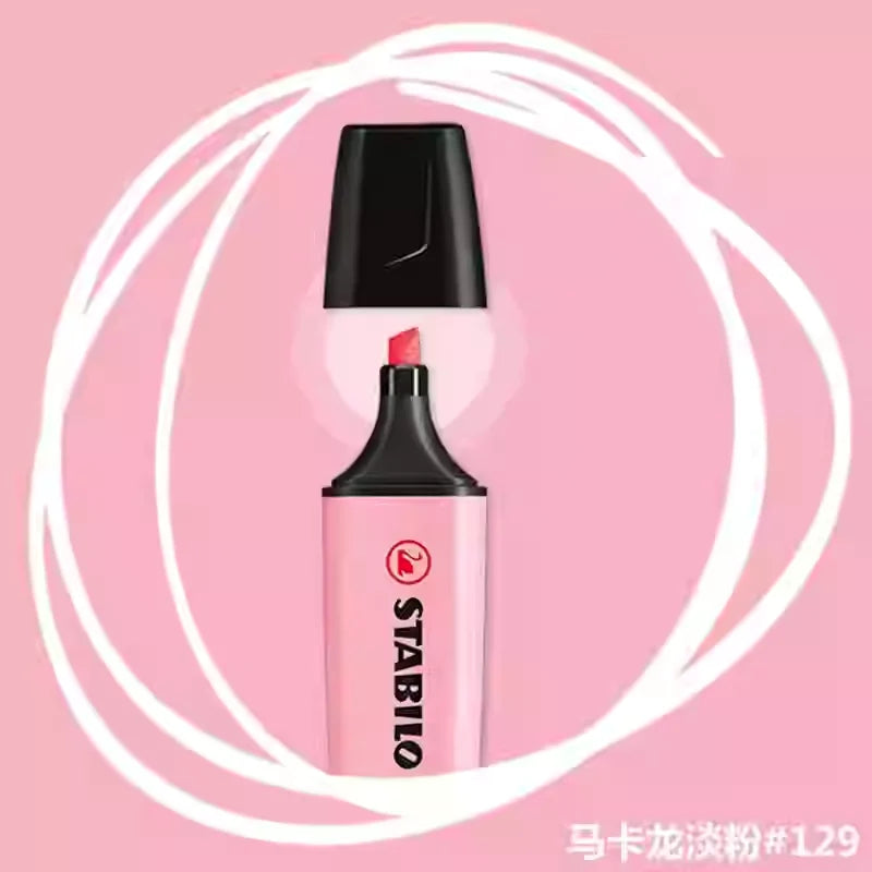 1pcs German Stabilo Highlighter 70 BOSS Children Use Color Markers To Highlight Key Points Large Capacity Kawaii School Supplies
