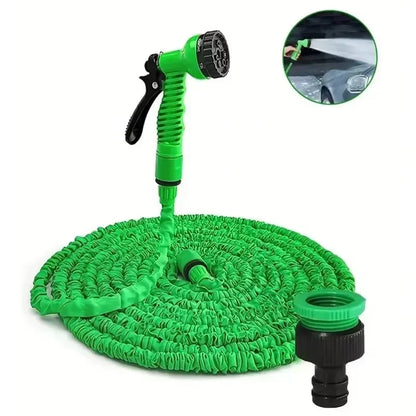 retractable magic hose, high-pressure car washing device, water gun, household garden watering hose, garden water